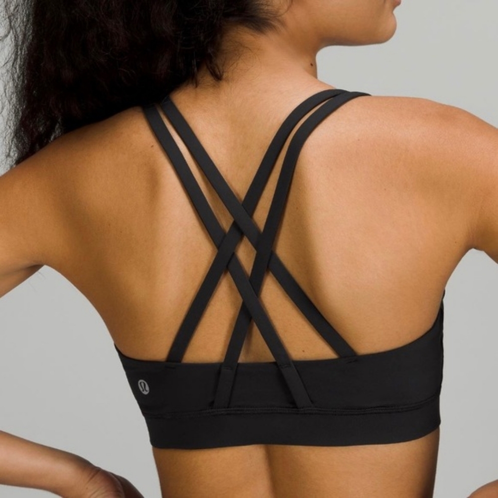 Lululemon - Energy Bra | Size 4 | Black